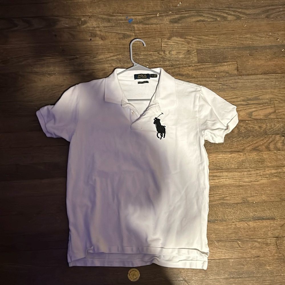 Polo slim fit size large